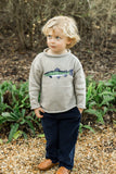 Bailey Boys Stone Roll Neck Trout Sweater
