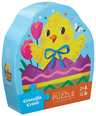 Crocodile Creek 12 Pc Mini Puzzle- Easter Egg