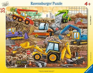 Ravensburger Working Hard 35Pc Frame Puzzle
