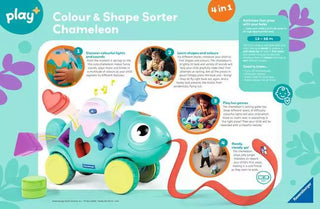 Colour & Shape Sorter Chameleon