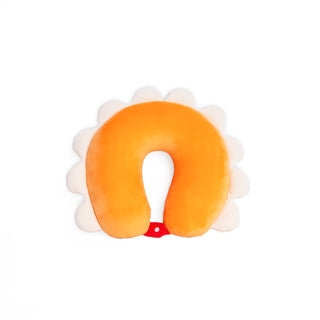 Orange Petal 3D Travel Cushion