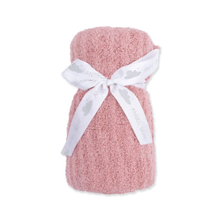 Angel Dear Chenile Rose Blanket with Striped Texture