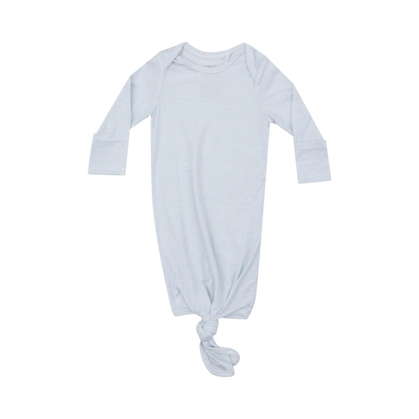 Angel Dear Light Blue Stripe Knotted Gown