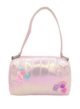 Bari Lynn Shimmer Bag w/ Gummy and Balloon Charm
