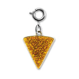 CHARM IT! Silver Glitter Pizza Charm