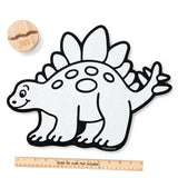 Doodleface Eraseable Crayon Board Stegosaurus