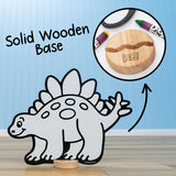 Doodleface Eraseable Crayon Board Stegosaurus