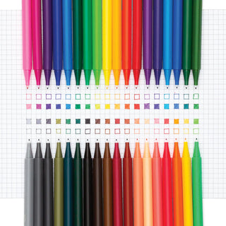 Ooly Seriously: Fine Felt Tip Markers (Set of 24)