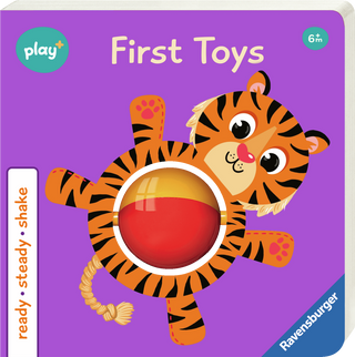 Ravensburger First Toys: Ready, Steady, Shake Rattle Board Book