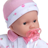 La Baby 11" Pink Mini Soft Body Baby Doll with Blanket