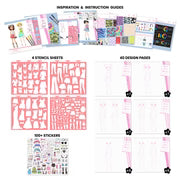 Fashionista Sketch Set with Markers