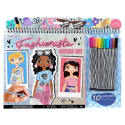 Fashionista Sketch Set with Markers