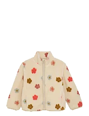 Floral Teddy Jacket AOP with Lining