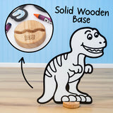 Doodleface Eraseable Crayon Board T-rex