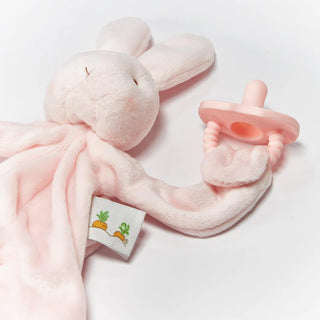 Blossom Silly Buddy Pink Bunny Paci Holder