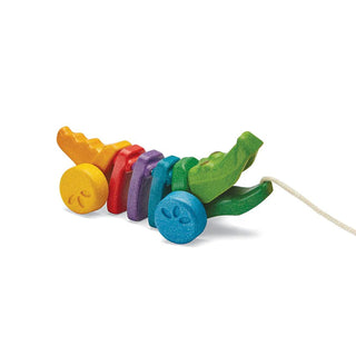 Plan Toys Wooden Rainbow Dancing Alligator