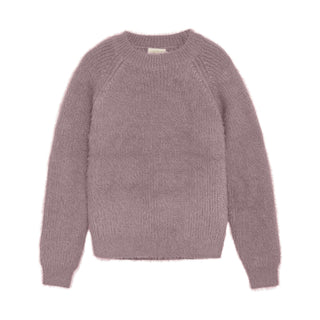 Creamie Knit Glitter Pullover Sea Fog