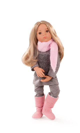 Götz Happy Kidz Emily 19.5 inch poseable doll in sweater and scarf