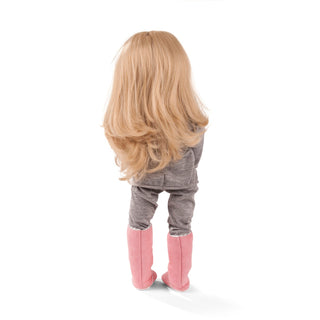 Back view of Götz Happy Kidz Emily doll