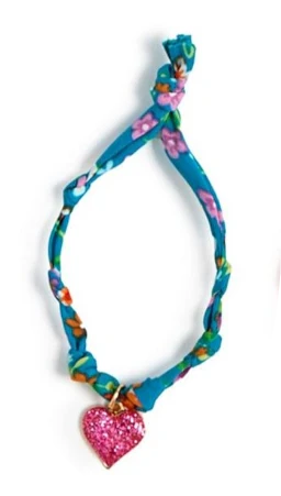 Free Spirit Slip-On Knotted Bracelet w Charm