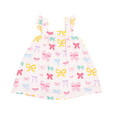 Angel Dear Sundress and Diaper Cover - Colorful Bows
