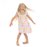 Angel Dear Sundress and Diaper Cover - Colorful Bows