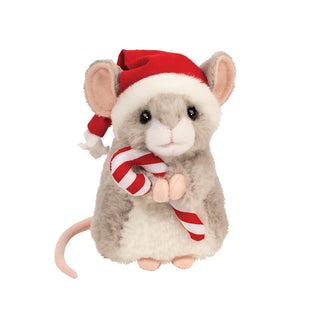 Douglas Merrie Mouse With Red Hat & Candy Cane