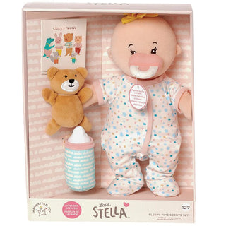 Love, Stella Sleepy Time Set Peach Doll Blonde Tuft