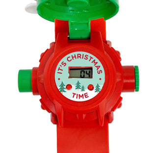 It's Christmas Time Santa Projector Watch