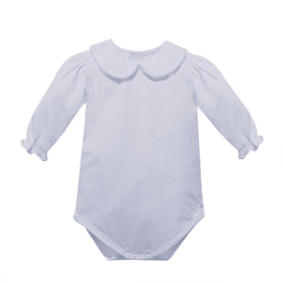 White Girls Bubble - Picot Knit L/S