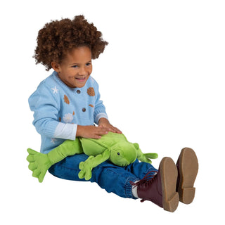 Velveteen Fidgety Plush Frog