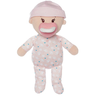 Love, Stella My First Doll and Bassinet Peach