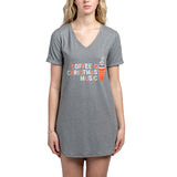 Hello Mello Sleep Shirt - Coffee & Christmas Music