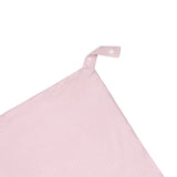 Mini Stripe Dog Lovey + Paci Clip - Pink