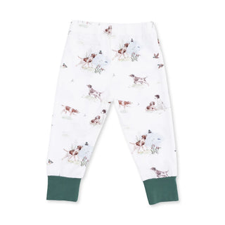 Pointer Pups and Duck Buddies - Long Sleeve Loungewear Set