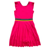 Little Olin Tennis Mini Dress - Hot Pink