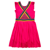 Little Olin Tennis Mini Dress - Hot Pink