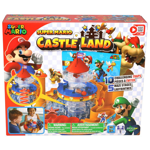 Super Mario Castle Land 3D Tilt Maze Game