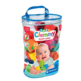 Clemmy Touch & Play 20Pc Block Bag