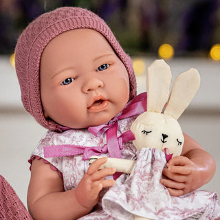 La Newborn 15" Royal Pink Baby Doll Set