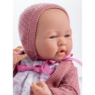 La Newborn 15" Royal Pink Baby Doll Set
