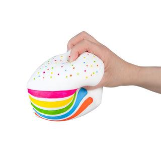 Orb Easy Sqweezy Rainbow Layer Cake Squishy