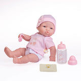La Newborn 12" All-Vinyl Baby Doll with Accessories