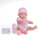 La Newborn 12" All-Vinyl Baby Doll with Accessories