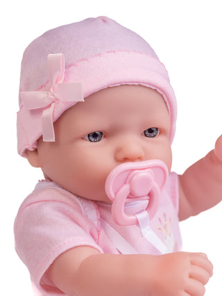 La Newborn 12" All-Vinyl Baby Doll with Accessories