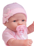 La Newborn 12" All-Vinyl Baby Doll with Accessories