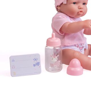 La Newborn 12" All-Vinyl Baby Doll with Accessories