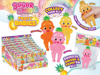 Sugar Swaps Onesies Fruit Babies Pineapple (Asst)