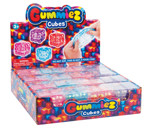TOY TOWER Gummiez Cubes Squish Toy