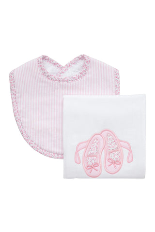 Ballet Basic Bib & Burp Boxed Set